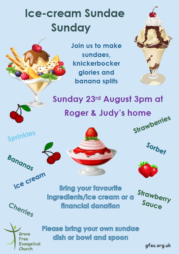 Ice Cream Sundae Sunday 2026